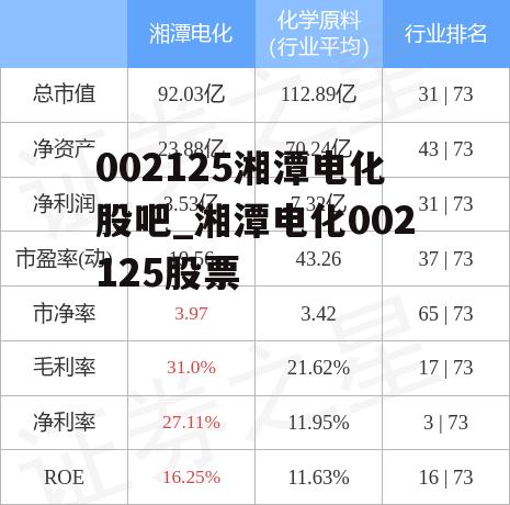 002125湘潭电化股吧_湘潭电化002125股票