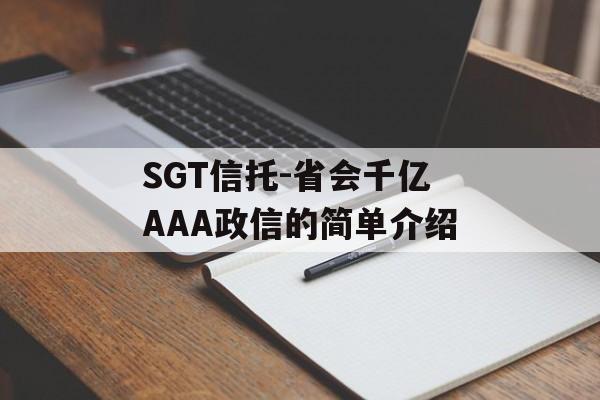 SGT信托-省会千亿AAA政信的简单介绍