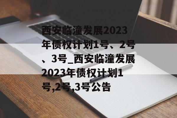 西安临潼发展2023年债权计划1号、2号、3号_西安临潼发展2023年债权计划1号,2号,3号公告